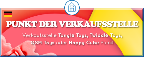 Tangle Twiddle OSM Toys Happy Cube Punkt Der Verkaufstelle