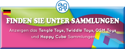 Tangle Twiddle OSM Toys Happy Cube Sammlungen