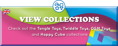 Tangle Twiddle OSM Toys Happy Cube Collection