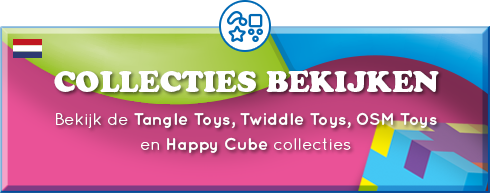 Tangle Twiddle OSM Toys Happy Cube Collectie
