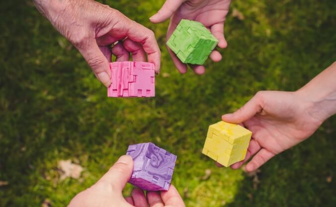 Happy Cube Toys For Hands