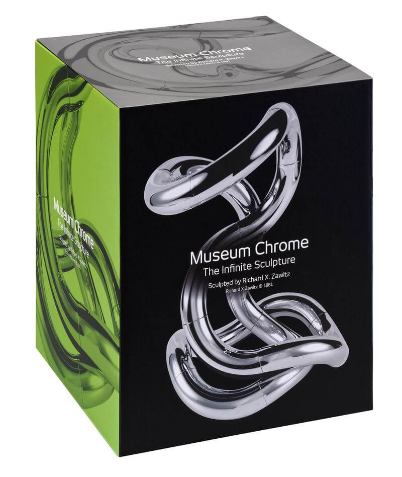 Tangle Museum Chrome - Toys For Hands Wholesale